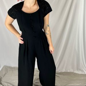 Vintage Beaded Jumpsuit